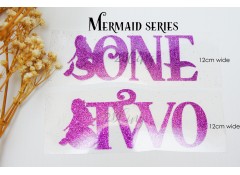 Iron-on transfer, Birthday "Mermaid series"